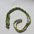 Halloween Hand Braided Barrel Reins