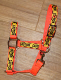 Neon Caution Nylon Halter