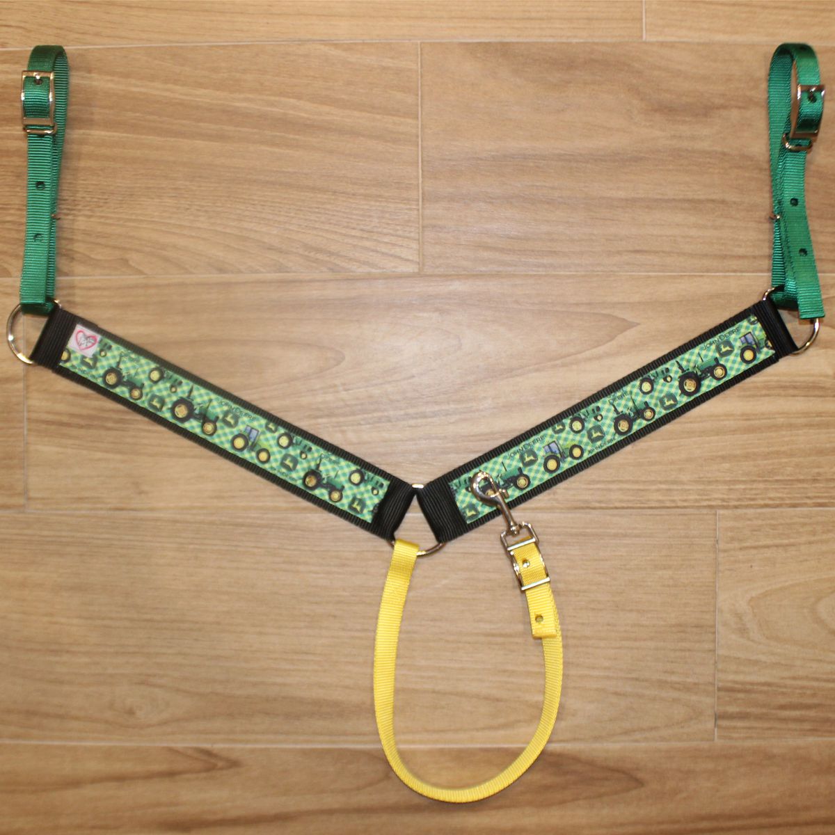 2" Green Tractor Breast Collar