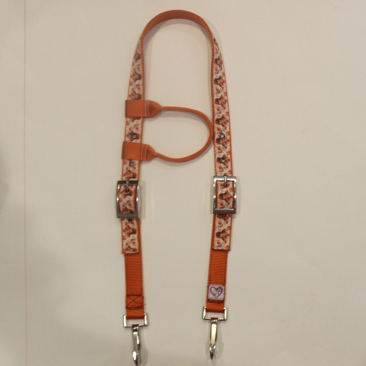 Highland Cow horse headstall