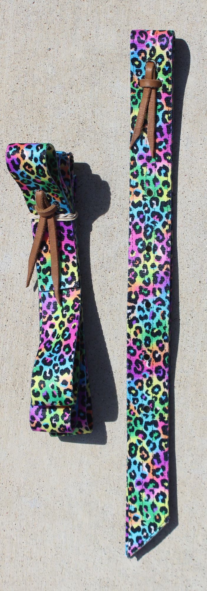 Tie Dye Cheetah Latigo