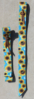 Sunflowers Latigo and Billet Set