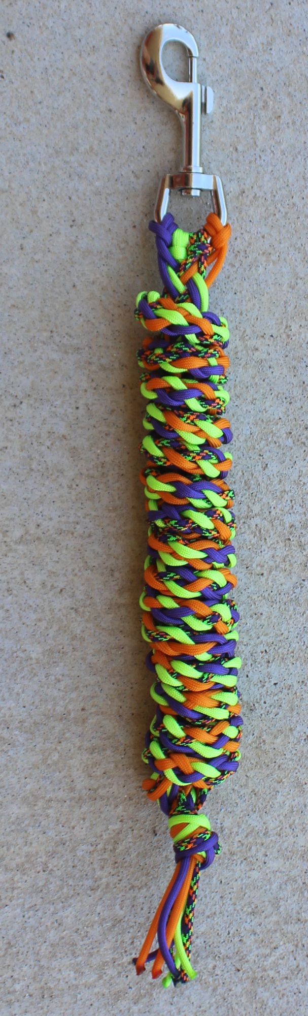 Halloween Hand Braided Lead Rope