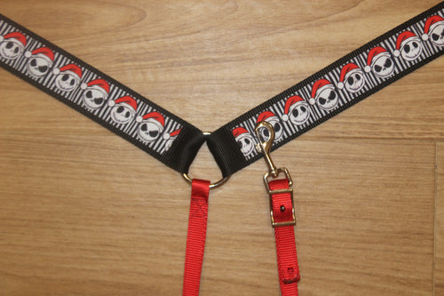 2" Christmas Skeleton Breast Collar