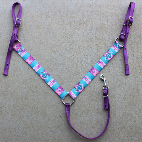 1.5" Jewel Aztec Breast Collar