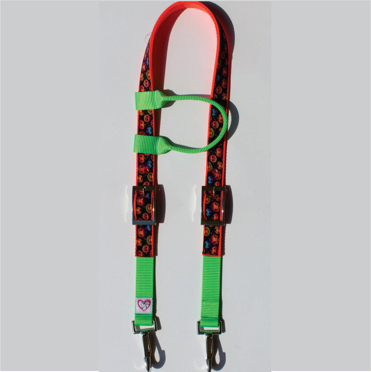 Neon Jack O Lanterns Halloween Headstall
