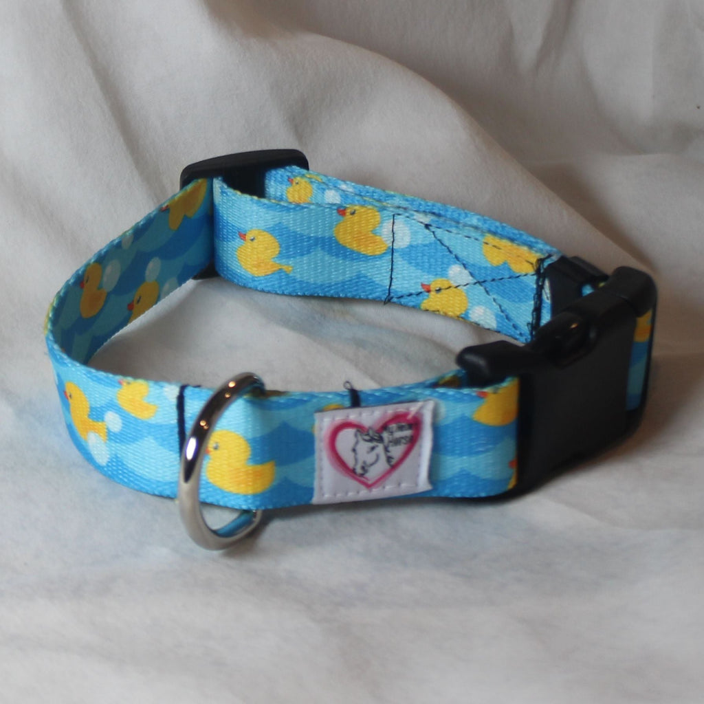 Rubber Ducky Dog Collar