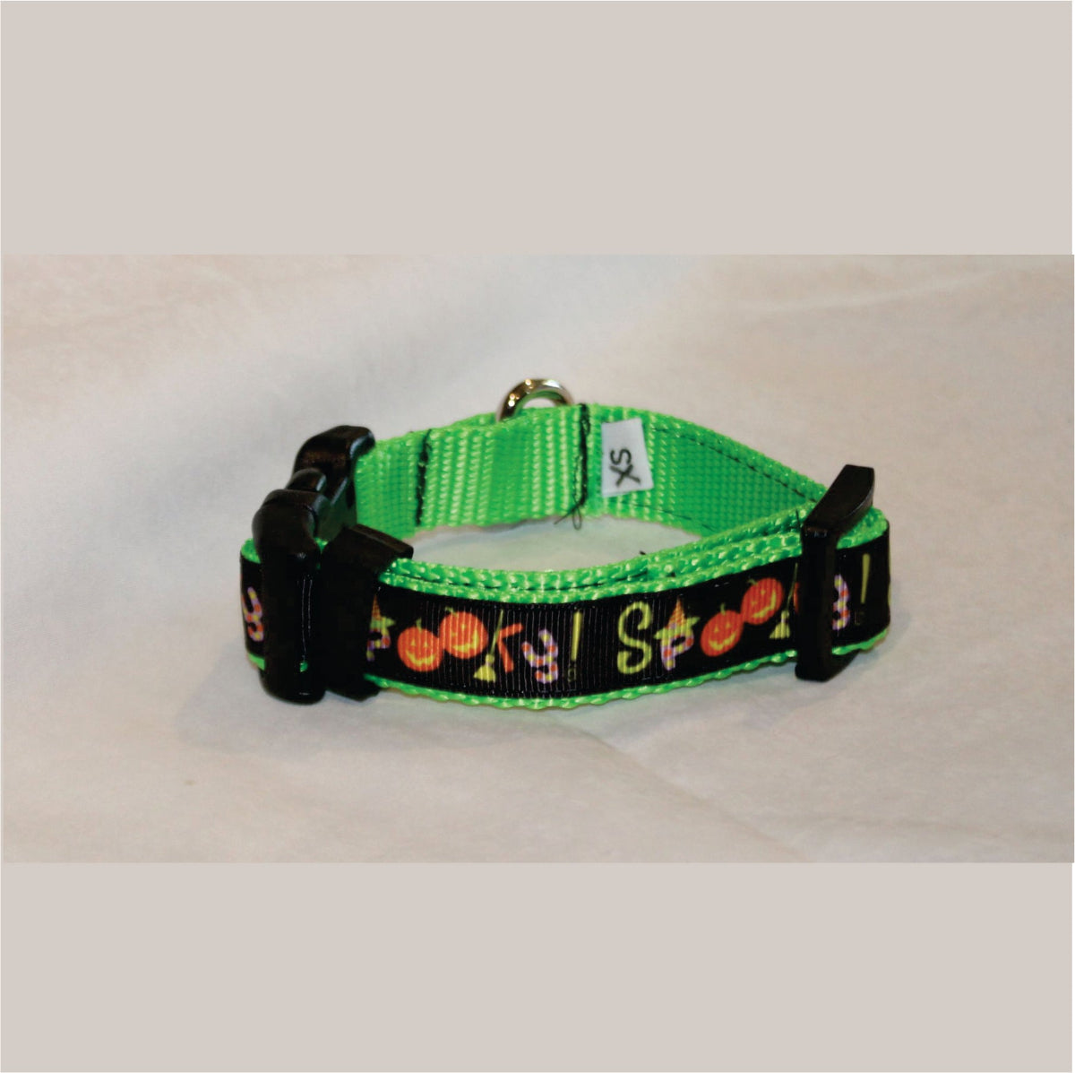 Spooky Halloween dog collar