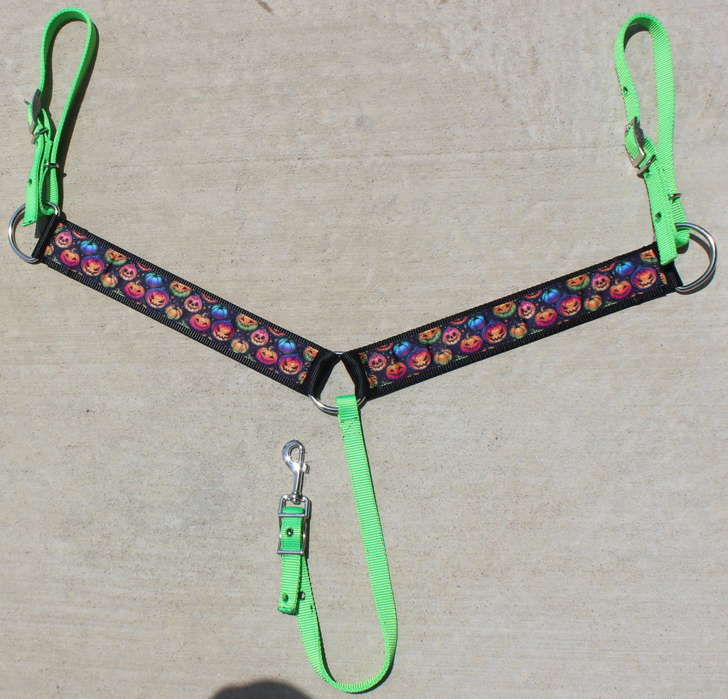 Colorful Pumpkin Breast collar