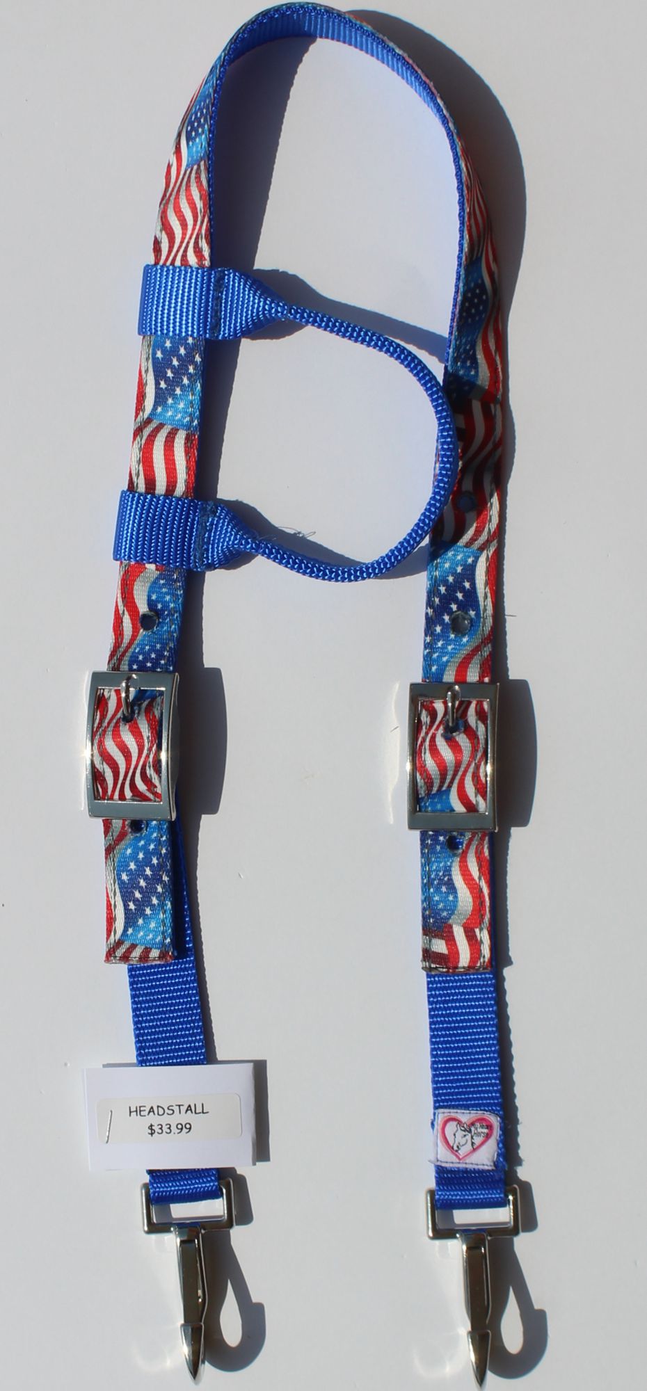 USA Flag Headstall