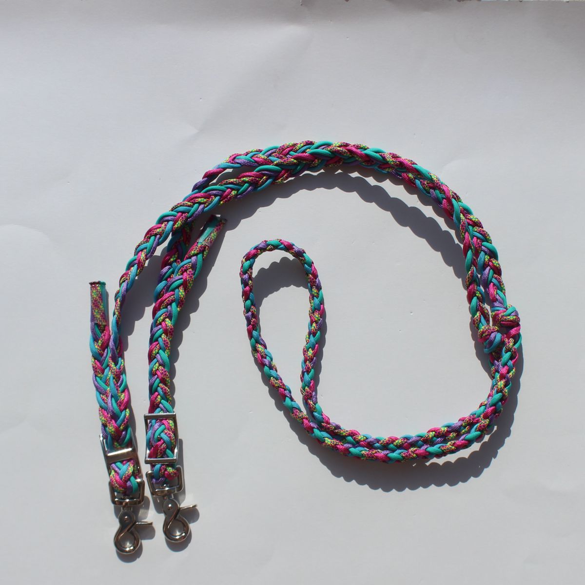 Under the Sea Hand Braided Barrel Reins