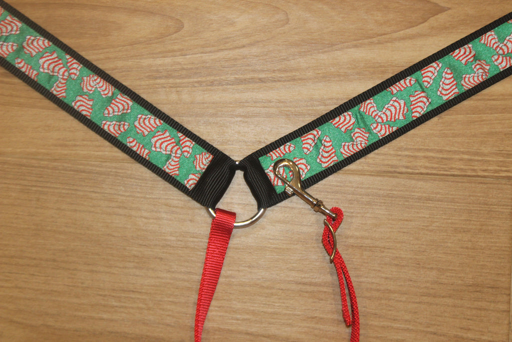 2" Christmas Tree Cookie Breast Collar