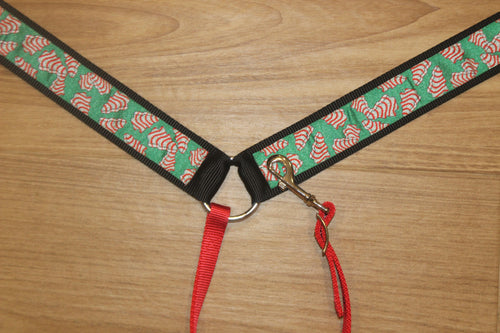 2" Christmas Tree Cookie Breast Collar