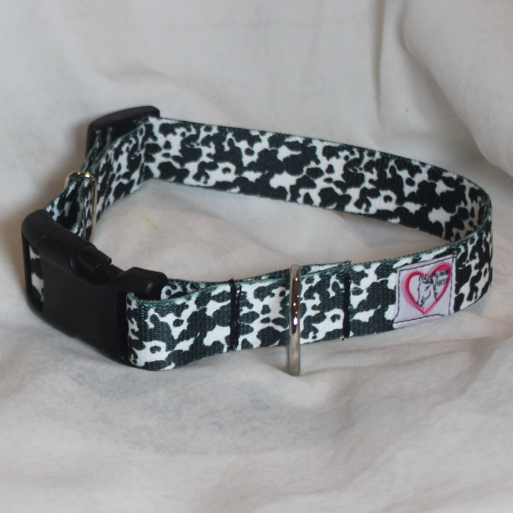 Cow Print Dog Collar