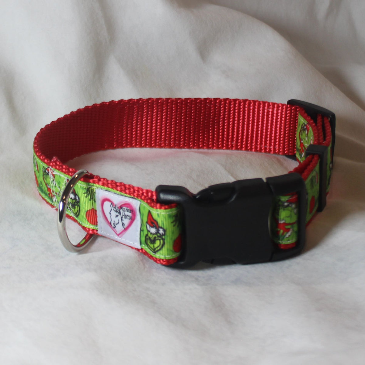 Christmas Grump Dog Collar