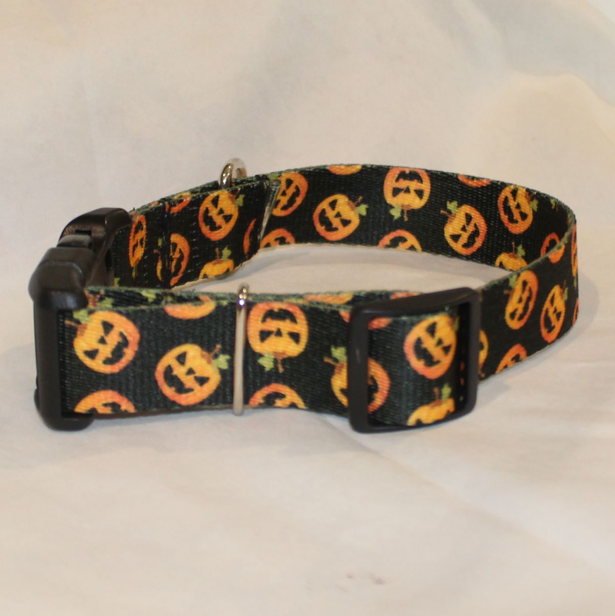 Jack-o-lantern Halloween Dog Collar