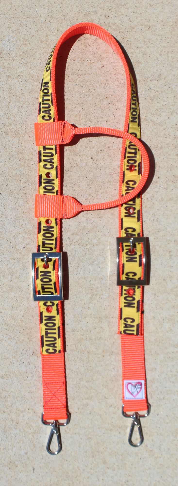 Neon Caution Headstall