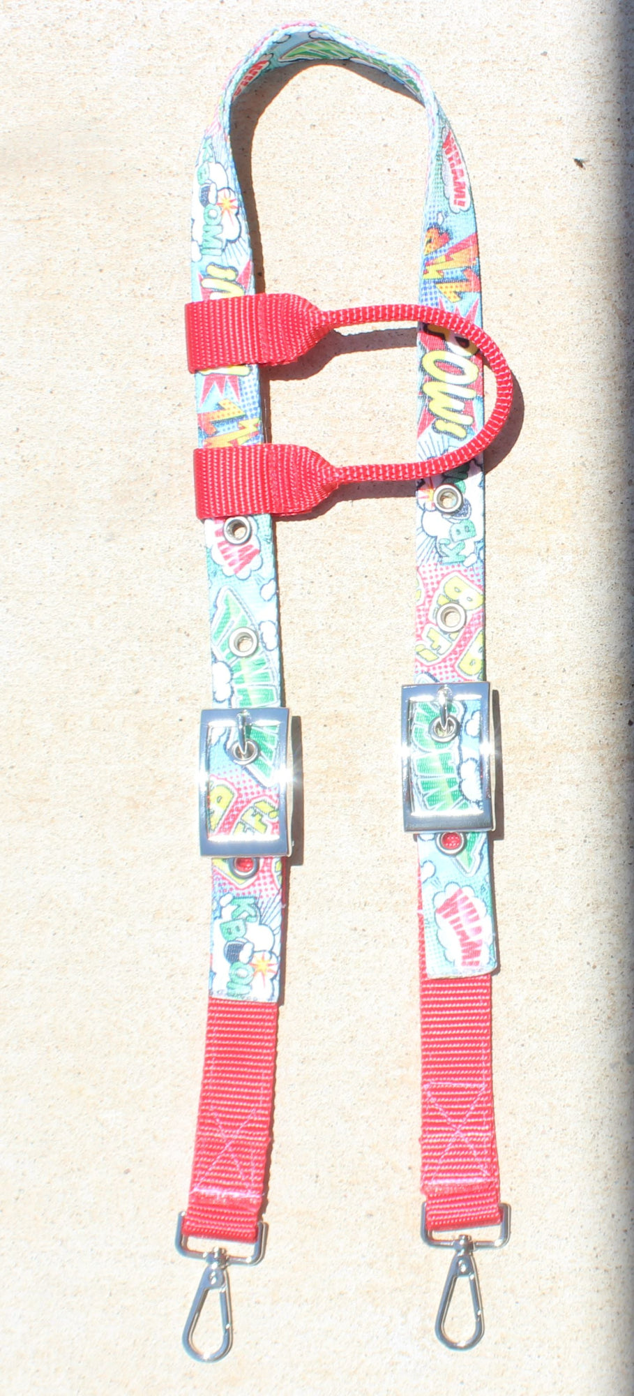 comic strip pony headstall