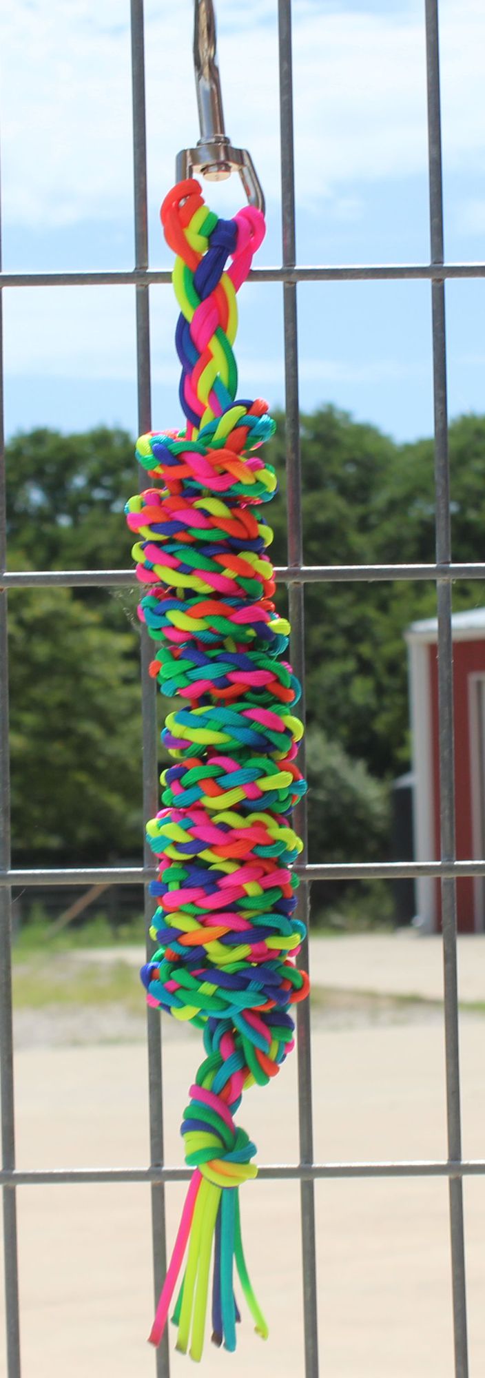 Neon Hand Braided Lead Rope