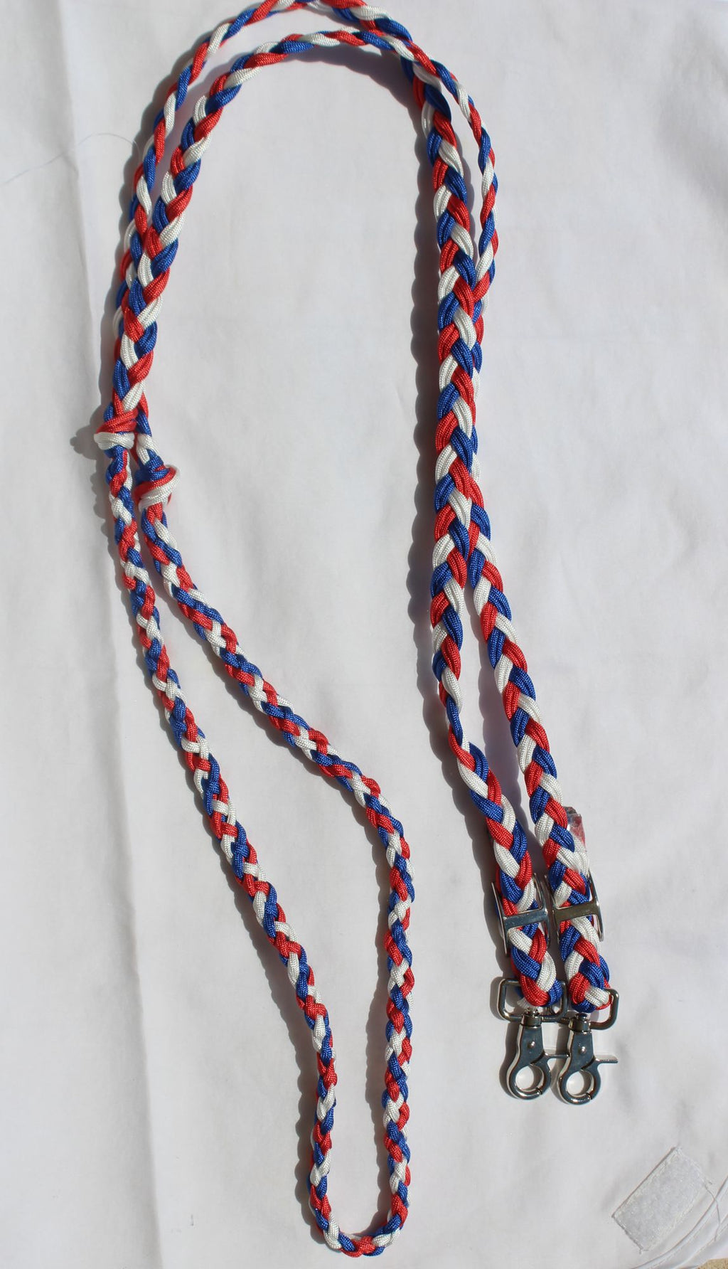 Patriot Hand Braided Barrel Reins